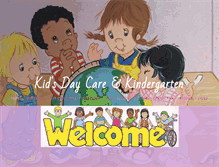Tablet Screenshot of kidsdaycarelc.com